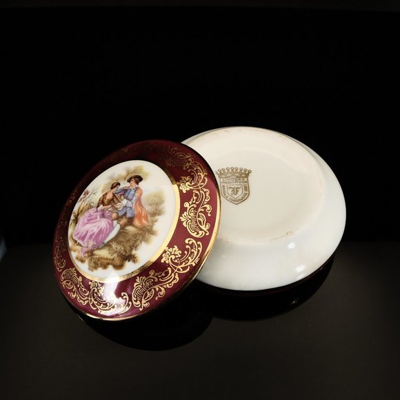 Trinket Box, Limoges France, Vintage Collectibles - Picture 7 of 10